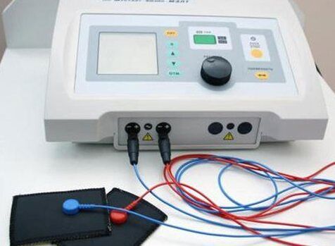 Dispositif d'électrophorèse - une procédure physiothérapeutique pour la prostatite
